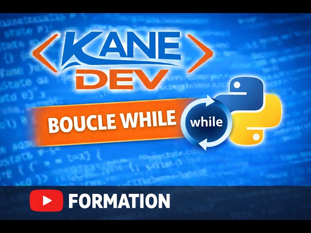#06 - La boucle while | Formation Python