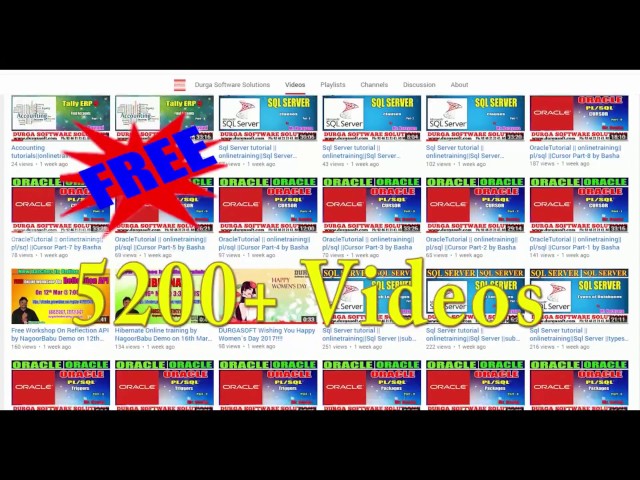 durgasoftvideos now very easy to access how just see this videos (http://durgasoftvideos.com/)