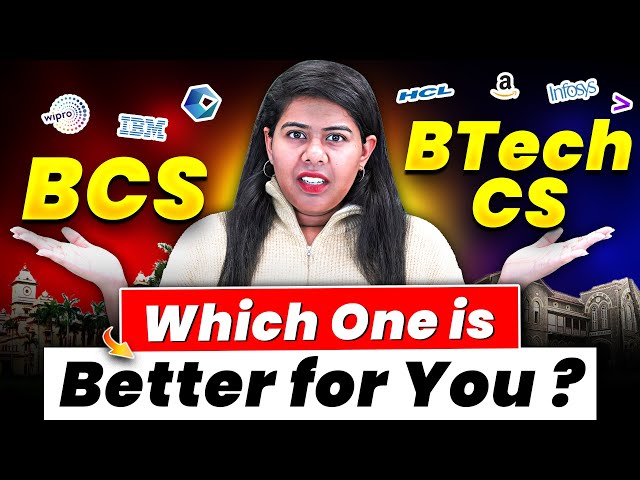 🎓BTech CSE vs BCS: What's Better?🤔Don’t Choose Wrong!❌ #BTech #BCS #CSE #BTechJob #Eng #Viral