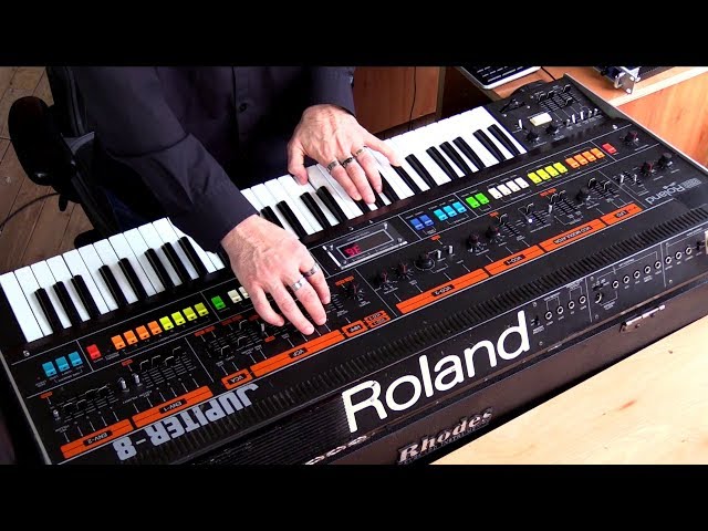 The Roland Jupiter 8 In Action