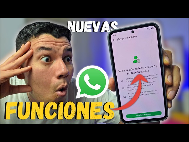 WHATSAPP TIENE NUEVAS FUNCIONES de SEGURIDAD 🔐