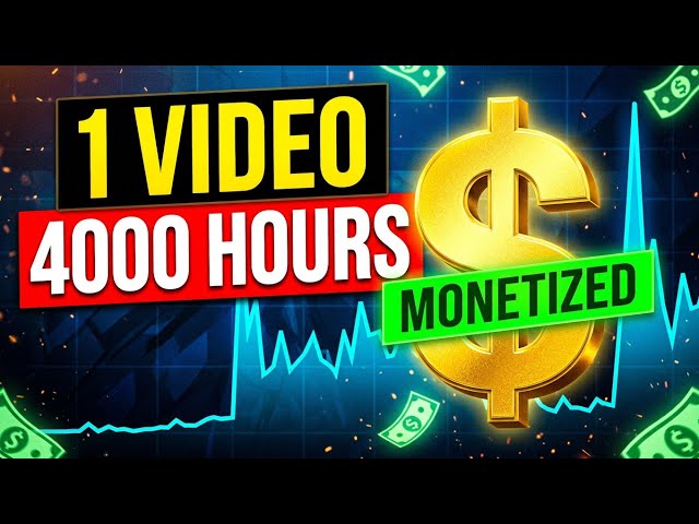 How to Complete 4000 Watch Hours with One Viral Video | YouTube Monetization Strategy 2026