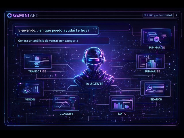 💻 Build your own AI from scratch with Gemini API | Cyberpunk Interface + Voice + Code + Data Anal...