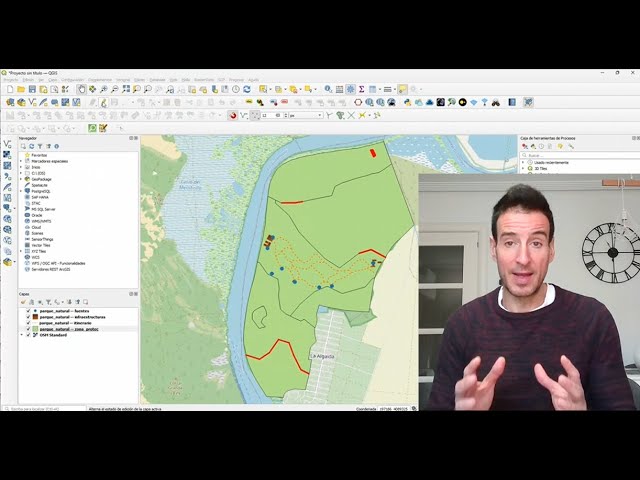Presentation of the advanced QGIS online course