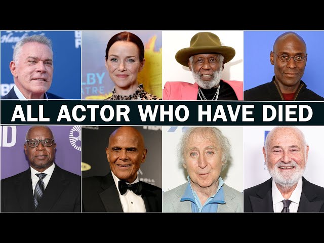 Legendary Actors Who Passed Away Within the Last Few Years