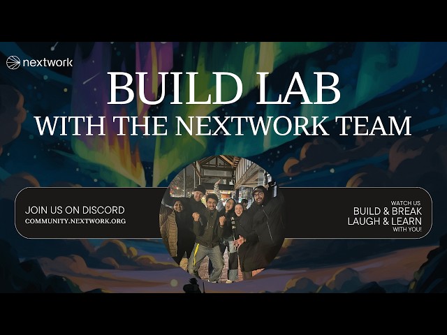Build Lab with the NextWork team