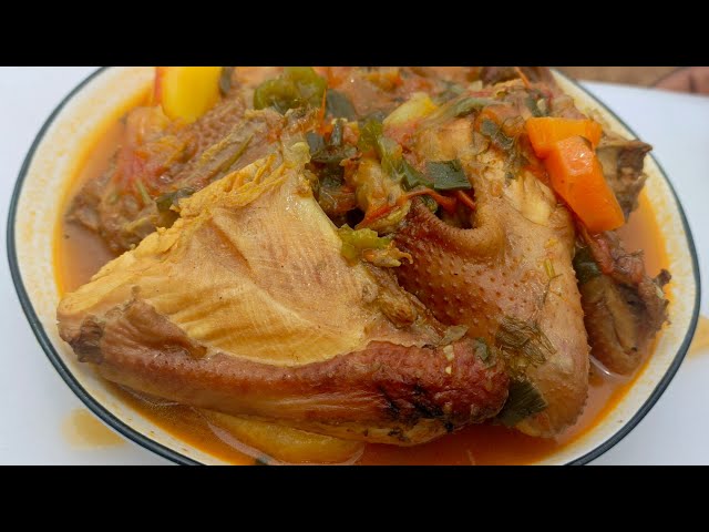 Yiga Okufumba Enkoko Yasuppu (Chicken Soup) Ugandan Local Chicken Stew - Ugandan Food 