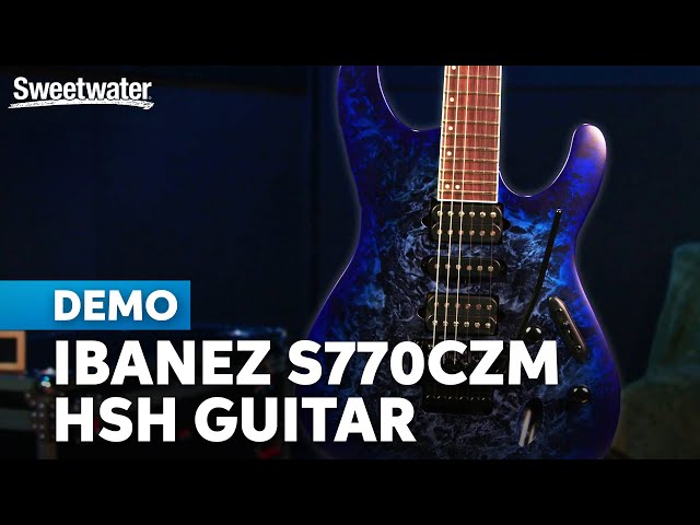 Ibanez S770CZM: Searing Sonics, Exquisite Expression & Ice-cold Aesthetics