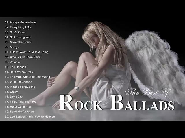 80s & 90s - The Best Rock Ballads Songs Ever(No Ads Included)