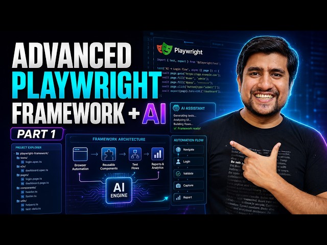 Advanced Playwright Framework with AI | Build a Production-Ready Framework | Part 1