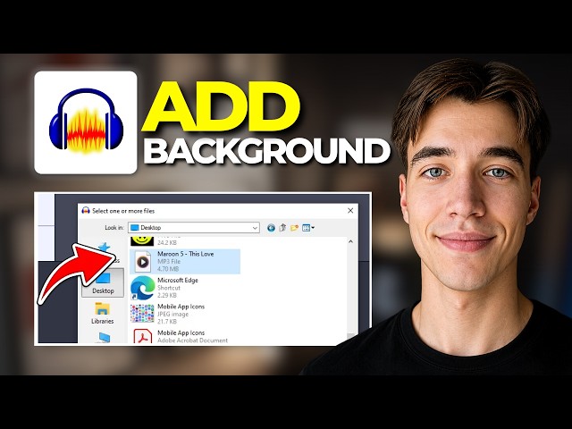 How To Add Background Music In Audacity | Tutorial 2026