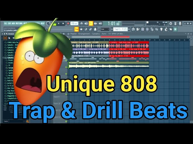 Unique 808 Playlist for Trap & Drill Beats | FL Studio #flstudio #flstudiohubtips