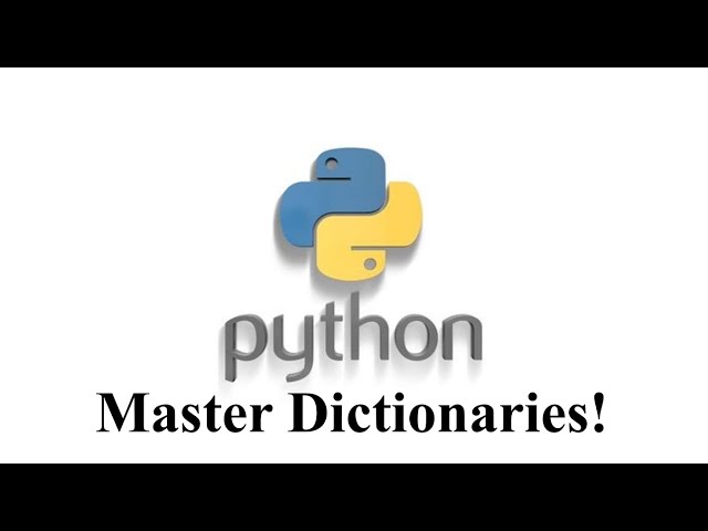 Dictionaries in Python - Create, Modify, Merge, and More!