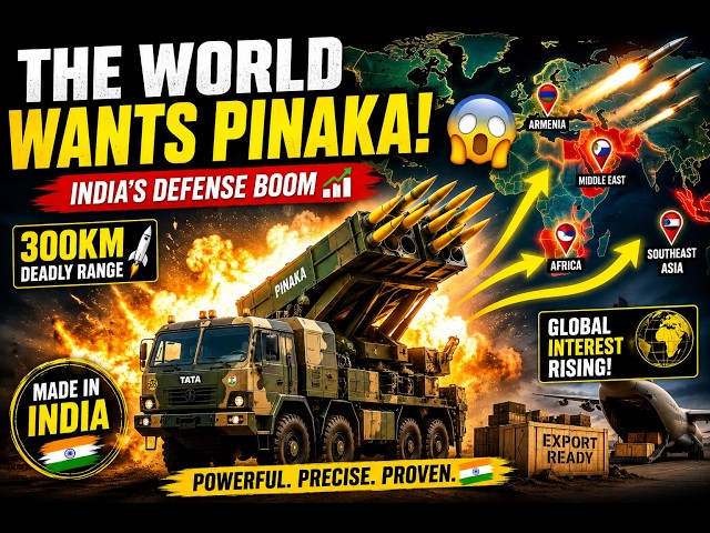 Pinaka vs HIMARS 🔥 Why The World Wants India’s Pinaka Rocket Launcher India’s Precision Strike Beast