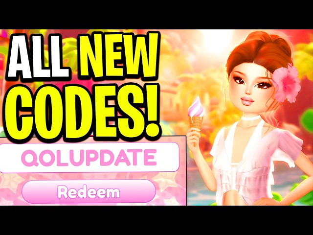 *NEW CODES* ALL WORKING DRESS TO IMPRESS CODES IN AUGUST 2026! | ROBLOX DTI NEW UPDATE CODES