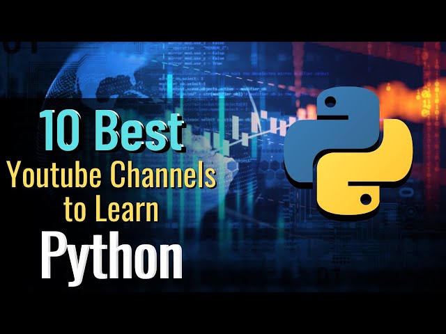 10 Best Youtube Channels for Learning Python #shorts