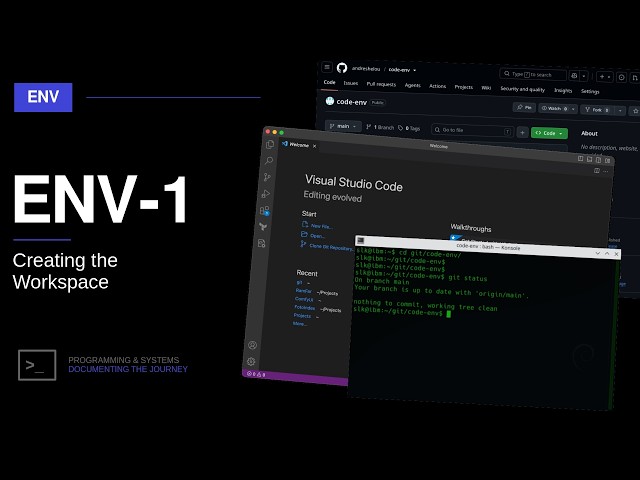 ENV-1 :: Creating the Development Workspace