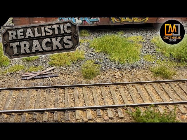 How To Model The Most Realistic Railroad Track Possible!