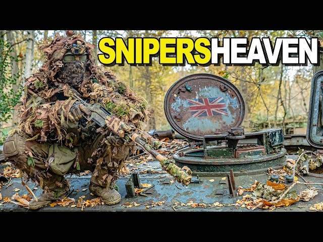 Ghillie Terrorises Airsofters From THE BEST Sniping Positions