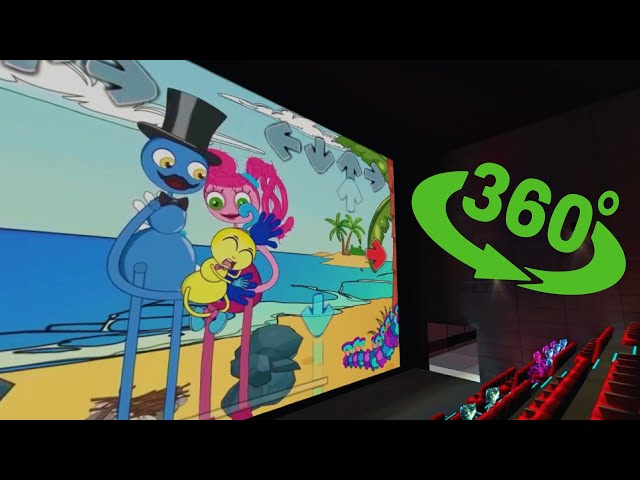 VR 360 FNF Experiment of Baby long legs poppy playtime | its baby long legs joy video | 360 cinema