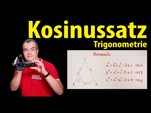 Cosine theorem - simply explained | Lehrerschmidt