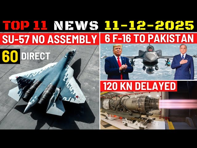 Indian Defence Updates : Su-57E No Assembly,6 F-16 To Pakistan,120 KN AMCA Engine Delay,Dhvani Test