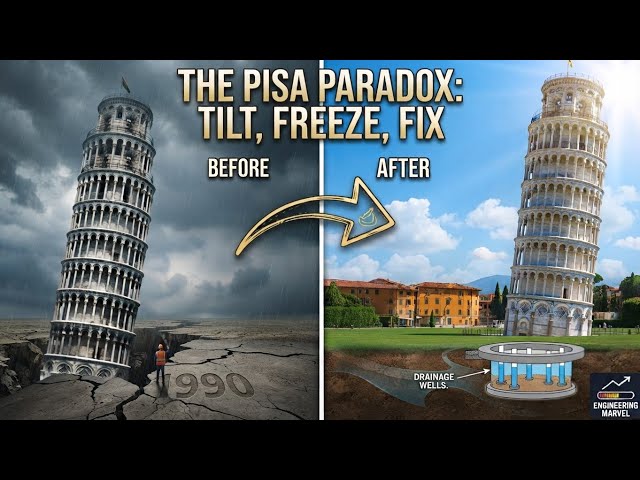 How Engineers Saved the Leaning Tower of Pisa From Collapse - Ancientgraphy
