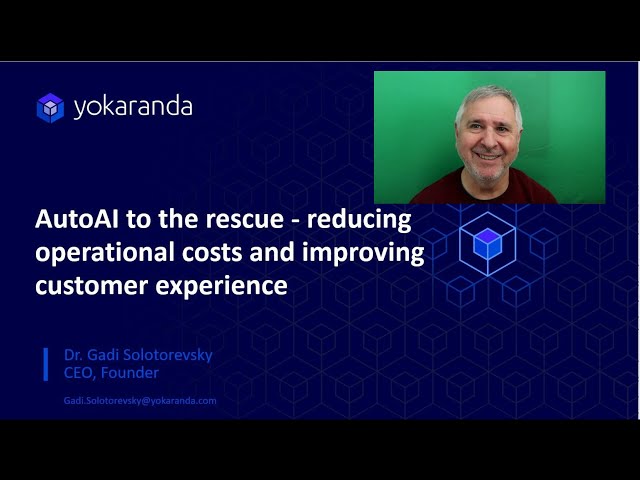 Yokaranda - AutoAI to the rescue