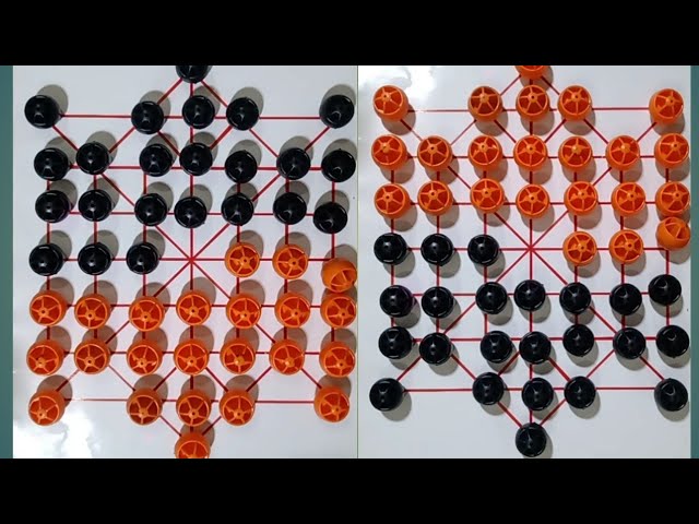 Traditional village game | 🤯Mind✨ blowing strategy Battle game | 2 player bead 🧿game