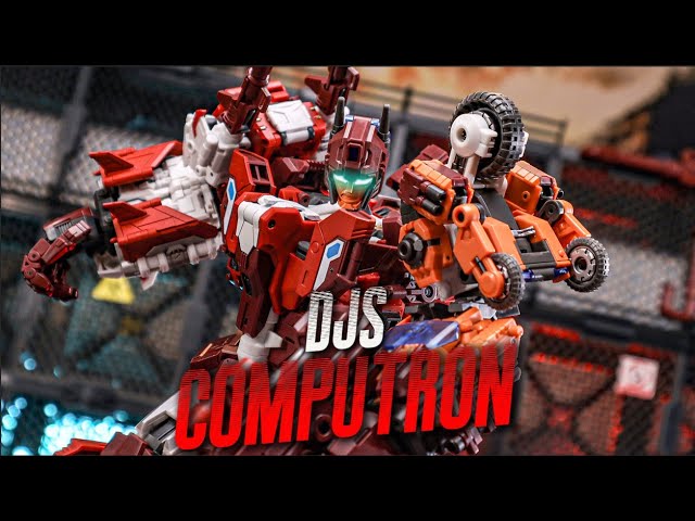 Craftsman Toys DJS-02 Computron 5in1 combiners stop motion