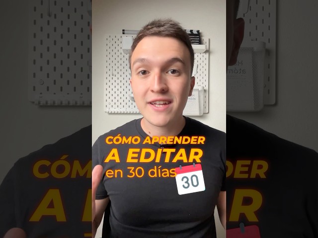 How to Learn Video Editing for Beginners in 30 Days 👨‍💻