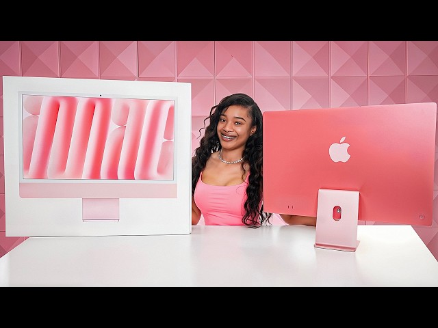 PINK IMAC UNBOXING | *Buying My DREAM Computer*