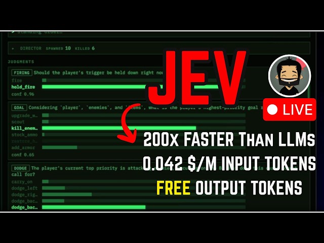 Livestream Coding with the new TypeSafe AI JEV Model | Parallel Constrained Decoding