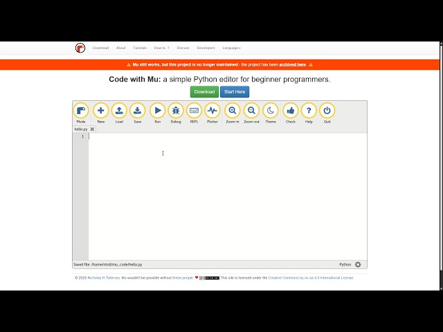 How to Install Mu Editor & Write Your First Python Program (Peer Session)