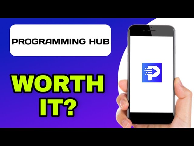 IS THE PROGRAMING HUB APP WORTH IT?  (EXPLAINED)