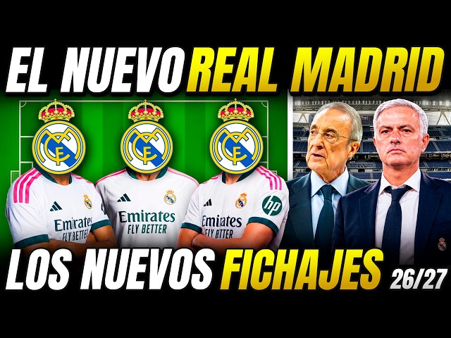 MOURINHO'S NEW REAL MADRID CONFIRMED NEW SIGNINGS | WHO ARE THEY?