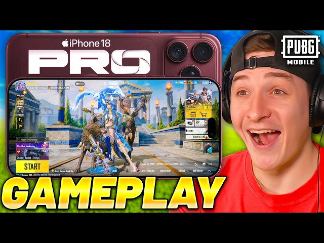 iPhone 18 Pro Max Unboxing & PUBG MOBILE Gameplay!
