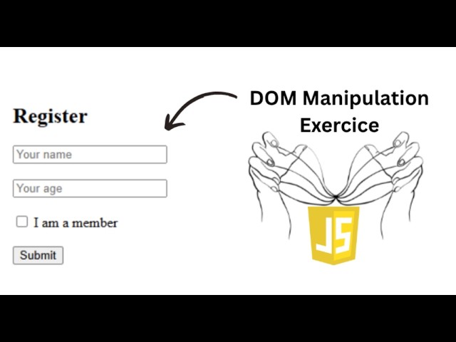 DOM manipulation exercice (Javascript)
