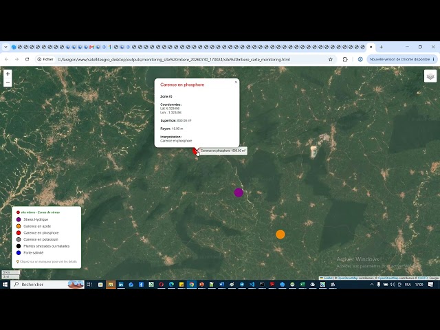SatelliteAgro Desktop v1.0 - L'outil d'analyse et de surveillance des parcelles agricoles
