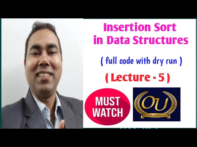 Insertion Sort in Data Structures