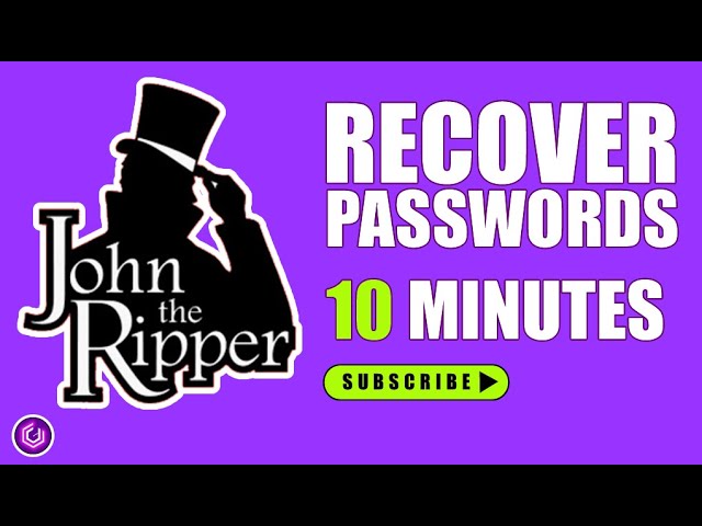 CRACK the Password | JOHN the Ripper Password Cracking (5 Minutes) | Basic Tutorial!