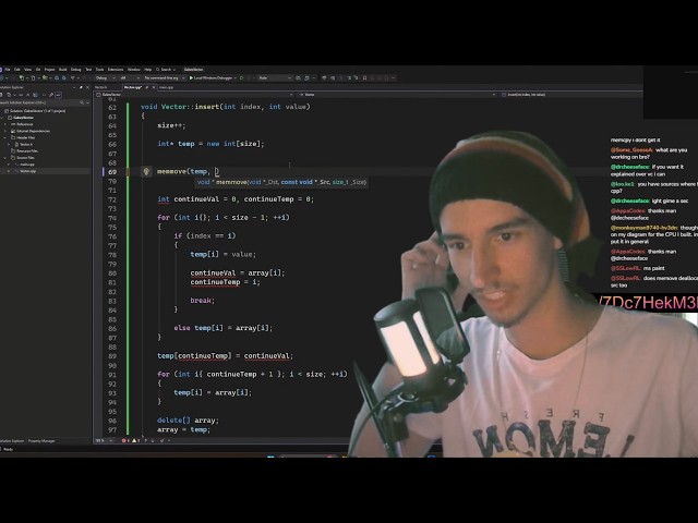 Coding a Vector from Scratch in C++