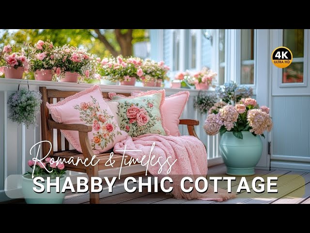 Shabby Chic Cottage: Romantic Floral Accents and Soft Pastels for a Timeless Home