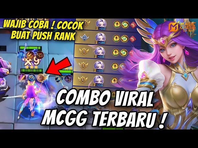 VIRAL MAGIC CHESS RANK PUSH COMBO GOGO NEWEST !! MUST TRY STRONGEST COMBO SEASON 7 ! Magic Chess