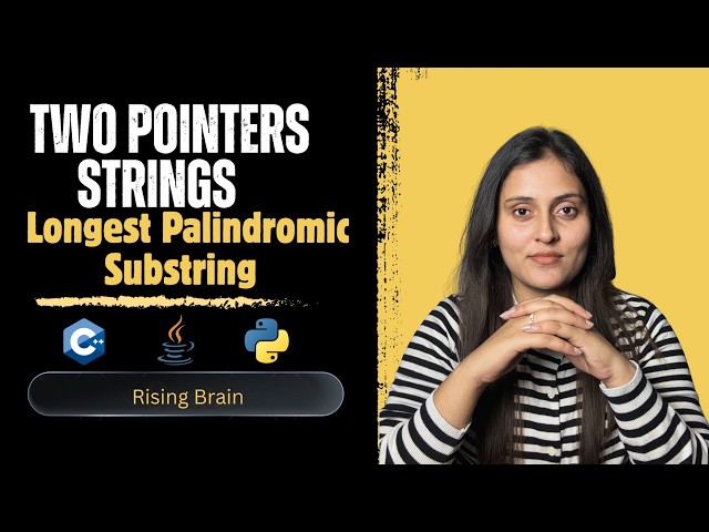 Longest Palindromic Substring | Brute Force to Optimal (Expand Around Center) | C++ Python Java