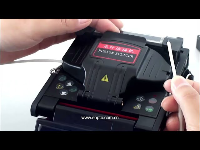 Fiber Optic Splicing Guide and Demo, Fusion Splicer