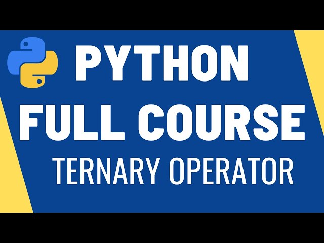 Learn Python - Ternary Operator