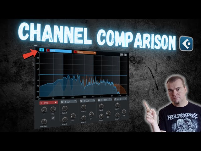 Cubase Channel Comparison Feature