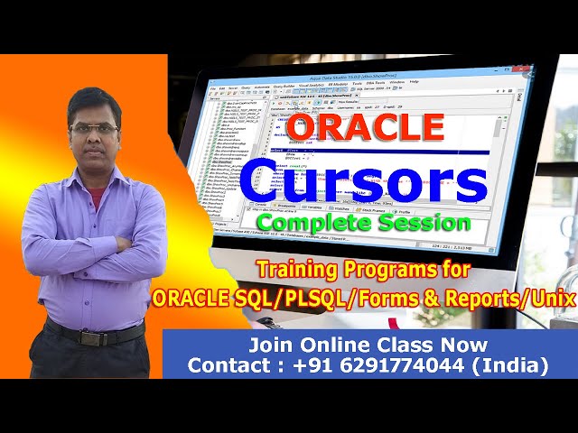 Cursors in PL/SQL | PLSQL Cursors |Oracle PL/SQL Tutorial | CURSORS IN PL/SQL WITH EXAMPLES