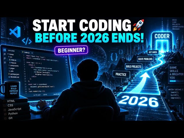 Start Coding Before 2026 Ends! | Complete Beginner Roadmap (Tamil)
